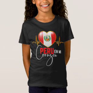 Peru en mi Corazon Peruvian Pride T - Shirt