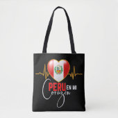 Peru en mi Corazon Peruvian Pride Tasche (Vorderseite)
