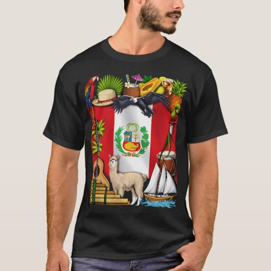 Peru Erbe T-Shirt (Vorderseite)