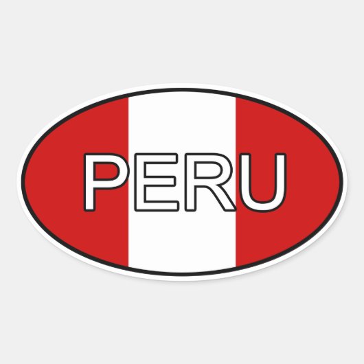 Peru Euro Sticker (Vorderseite)