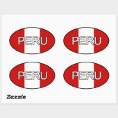 Peru Euro Sticker (Blatt)