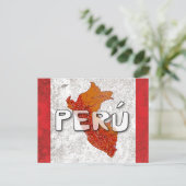 Peru Feiertagspostkarte (Stehend Vorderseite)