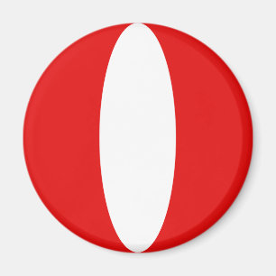 Peru Fischaugen-Flagge-Magnet Magnet