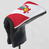 Peru Flag Golf Head Cover Headcover (3/4 Vorderseite)