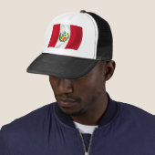 Peru Flag Hat Truckerkappe (Beispiel)