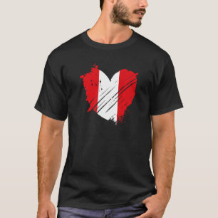 Peru Flag I Liebe Peru Es ist in meiner DNA für Pe T-Shirt