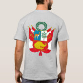 Peru Flag Independence Celebration T-Shirt (Rückseite)