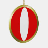 Peru Flag Ornament (Rechts)