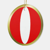 Peru Flag Ornament (Links)