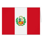 Peru-Flagge (Vorderseite (Horizontal))