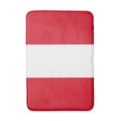 Peru-Flagge Badematte (Vorderseite Vertikal)