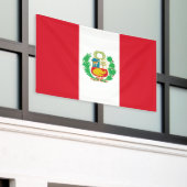Peru-Flagge Banner (Äußeres Gebäude)