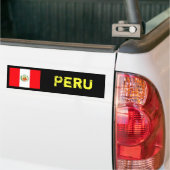 Peru-Flagge bumber Aufkleber Autoaufkleber (Auf Lkw)