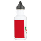 Peru-Flagge Edelstahlflasche (Links)