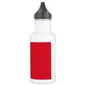 Peru-Flagge Edelstahlflasche (Links)