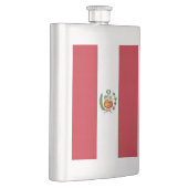 Peru-Flagge Flachmann (Rechts)