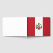 Peru-Flagge Gästebuch (Voll)