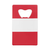 Peru-Flagge Geldbeutel Flaschenöffner (Rückseite)