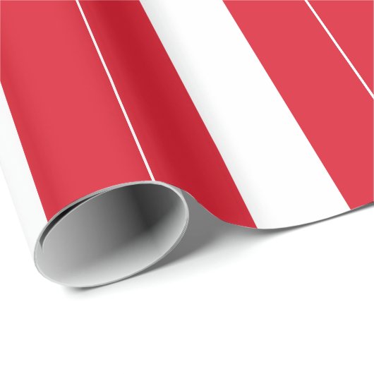 Peru-Flagge Geschenkpapier (Rolleneckpunkt)