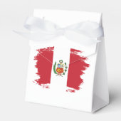 Peru-Flagge Geschenkschachtel (Vorderseite)