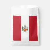 Peru-Flagge Geschenktütchen (Vorderseite)