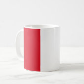 Peru-Flagge Kaffeetasse (Vorderseite Links)