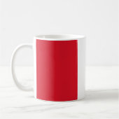 Peru-Flagge Kaffeetasse (Links)