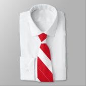 Peru-Flagge Krawatte (Gebunden)