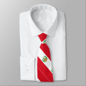 Peru-Flagge Krawatte (Gebunden)