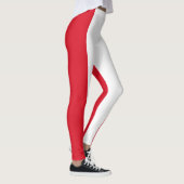 Peru-Flagge Leggings (Rechts)