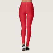 Peru-Flagge Leggings (Rückseite)