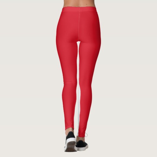 Peru-Flagge Leggings (Rückseite)