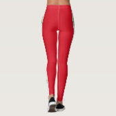 Peru-Flagge Leggings (Rückseite)
