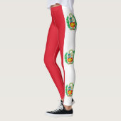 Peru-Flagge Leggings (Links)