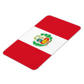 Peru-Flagge Magnet (Linke Seite)