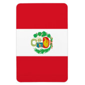 Peru-Flagge Magnet (Vertikal)
