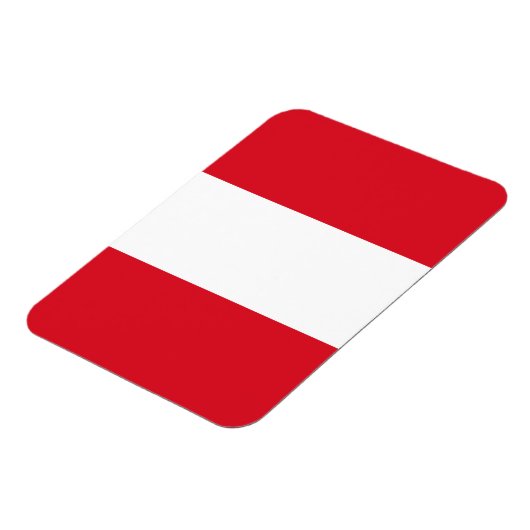 Peru-Flagge Magnet (Linke Seite)