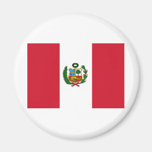 Peru-Flagge Magnet