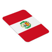 Peru-Flagge Magnet (Rechte Seite)