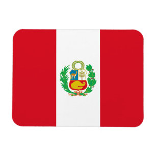 Peru-Flagge Magnet