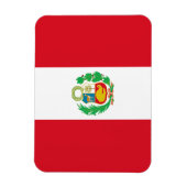 Peru-Flagge Magnet (Vertikal)