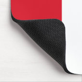 Peru-Flagge Mousepad (Ecke)