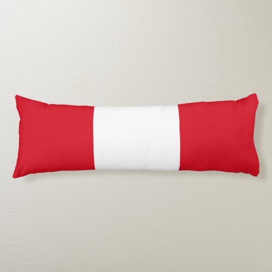 Peru-Flagge Seitenschläferkissen (Vorderseite)