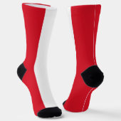 Peru-Flagge Socken (Gewinkelt)