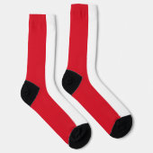 Peru-Flagge Socken (Rechts)