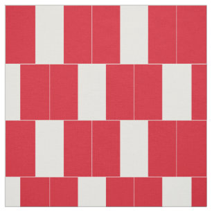 Peru-Flagge Stoff