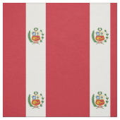 Peru-Flagge Stoff (Muster)