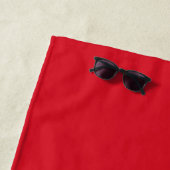 Peru-Flagge Strandtuch (Beispiel)