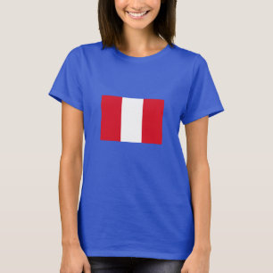 Peru-Flagge T-Shirt