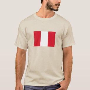 Peru-Flagge T-Shirt